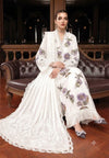 MARIA.B NEW WHITE SHEESHA SILK PARTY WEAR HHZZ-127
