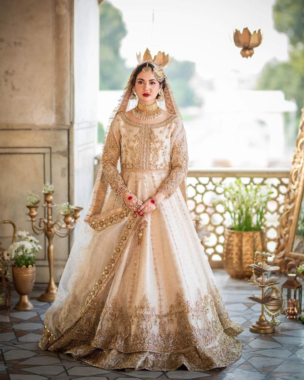 white christmas dresses Neorah Wedding Festive '24 by Faiza Saqlain X Hania Amir main image 1