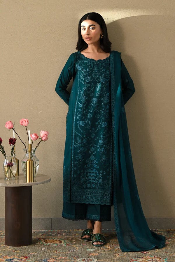 ZAIB EMBROIDERED LUXARY LAWN COLLECTION