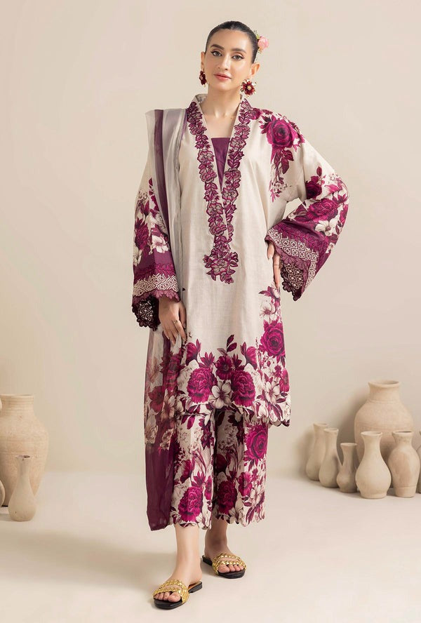ADAN LIBAAS NEW PRINTED SILK DRESS