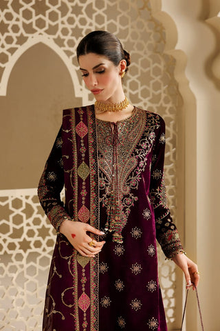 JAZMIN NEW VELVET PARTY WEAR FFZZ- 254