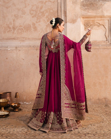 FAIZA SAQLAIN NEW ATISHI CHIFFON MAXI