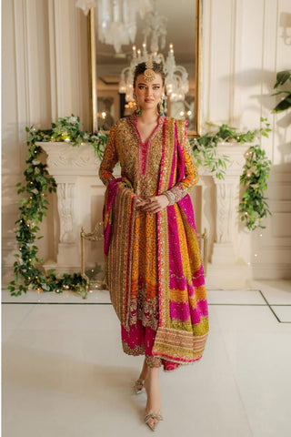 HADIZOUTFIT NEW CHUNRI CHIFFON PARTY WEAR HEZZ- 298