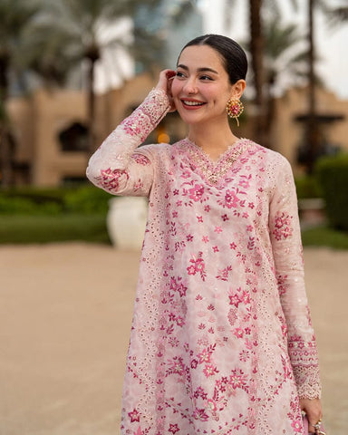 FAIZA SAQLAIN EMBROIDERED LUXURY LAWN COLLECTION