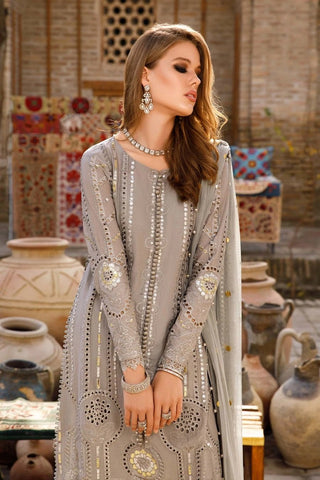 Maria B Grey Luxury Lawn Collection