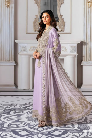 MARIA.B NEW LILAC CHIFFON WEDDING COLLECTION