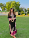 ETHNC NEW BLACK SILK PARTY WEAR EEZZ-177