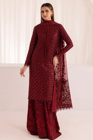 Baroque Red Formal Collection Chiffon