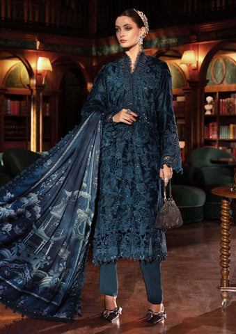 MARIA.B NEW ZINC VELVET PARTY WEAR