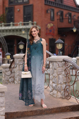 NOOR BY SADIA ASAD NEW TWO TONE LUXURY LAWN COLLECTION