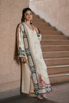 ETHNC NEW KAAFTAN STYLE RAWSILK PARTY WEAR FEZZ-025