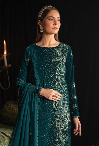 IZNIK NEW FORMAL VELVET DRESS