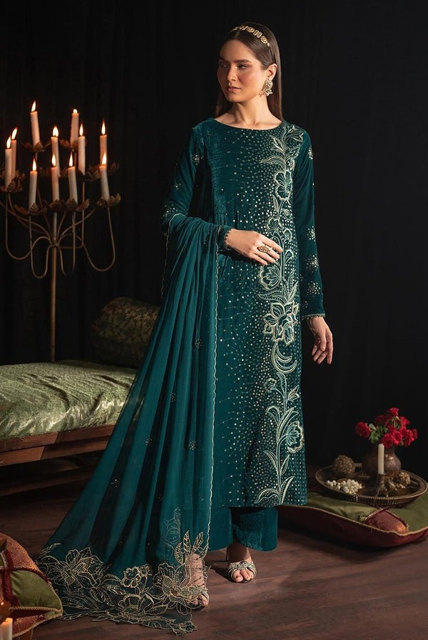IZNIK NEW FORMAL VELVET DRESS