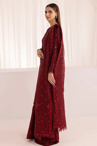 Baroque Red Formal Collection Chiffon