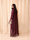 HADIZOUTFIT NEW MEHROON STITCHED SILK PARTY WEAR DFEZ-226