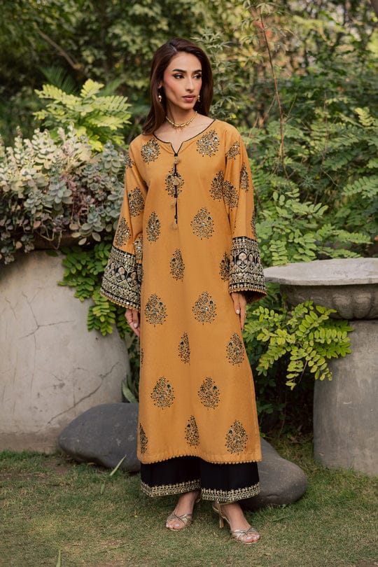 BATIK MUSTARD NEW LUXURY LAWN COLLECTION