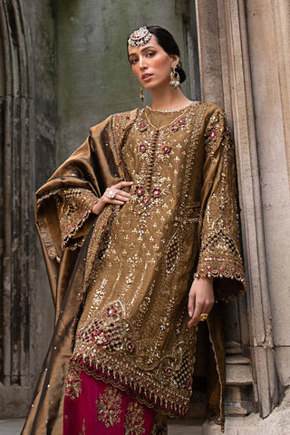 MARIA.B NEW SHEESHA SILK BRIDAL WEAR