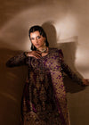 MARIA OSAMA NEW PURPLE BRIDAL WEAR LEHENGA  FBEZ-100