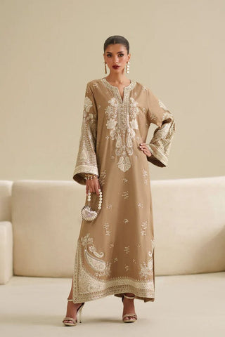 ETHNC NEW KAAFTAN STYLE RAWSILK PARTY WEAR EDZZ-019