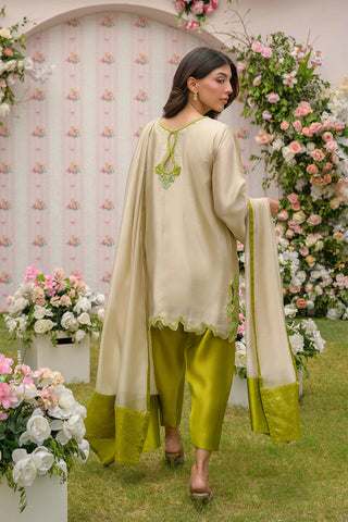 HADIZOUTFIT NEW KAFTAAN SILK PARTY WEAR CBZZ-201
