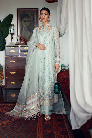 Suffuse by Sana Yasir LIVIA Self Organza 3 Piece