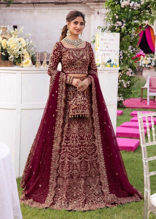 KANWAL MALIK NEW NET WEDDING COLLECTION AAZZZ -231