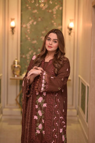 ANEELAS NEW CHICKANKARI LUXURY LAWN COLLECTION