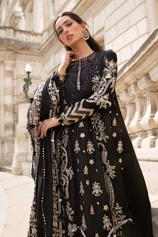 MARIA B NEW BLACK CHIKANKARI LUXURY LAWN COLLECTION
