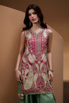 ETHNC NEW EMBROIDERED SILK PARTY WEAR FBEZ-099