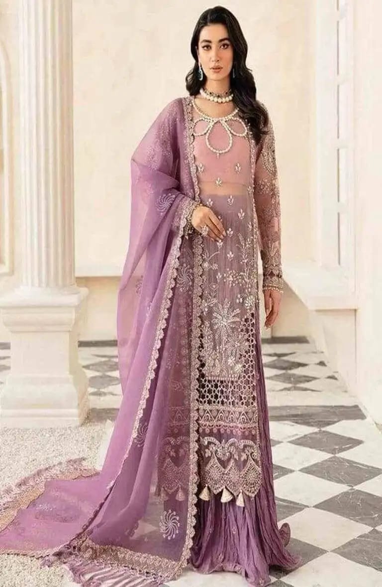 ELAF NEW PIYAZI ORGANZA PARTY WEAR