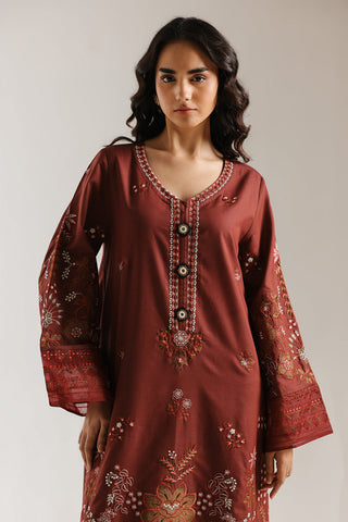 ETHNC NEW 2PC KAAFTAN STYLE SILK PARTY WEAR BFEZ-139