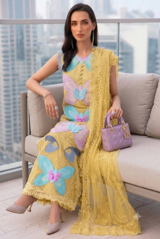 MARIA B NEW CHIKANKARI LUXURY LAWN COLLECTION EZZZ-002
