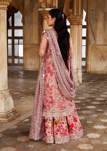 HUSSAIN REHAR NEW EXCLUSIVE NET PARTY WEAR GEEZ-030
