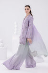 HADIZOUTFIT NEW LILAC SILK PARTY WEAR DBEZ-198