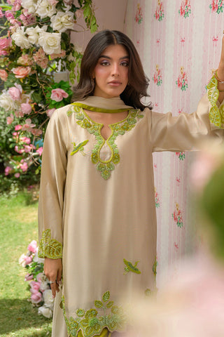 HADIZOUTFIT NEW KAFTAAN SILK PARTY WEAR CBZZ-201
