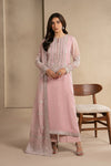 HADIZOUTFIT NEW PINK CHIFFON PARTY WEAR CCEZ-194