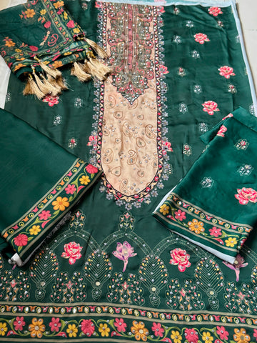HADIZOUTFIT NEW DIGITAL PRINTED SILK PARTY WEAR BEZZ-5057