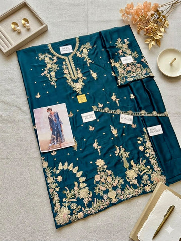 ETHNC NEW 2PC KAAFTAN STYLE SILK PARTY WEAR BFZZ-256