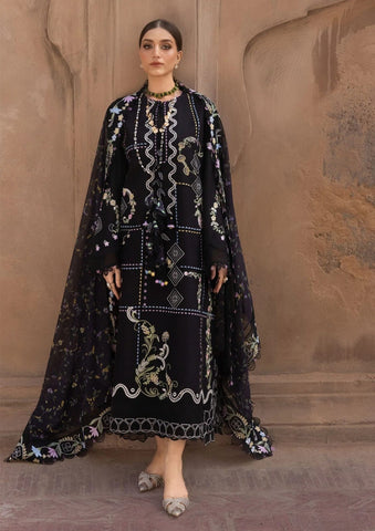 CRIMSON NEW BLACK EMBROIDERED LUXURY LAWN COLLECTION