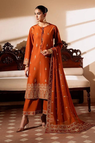 SHEENORA NEW RUST LUXURY LAWN COLLECTION