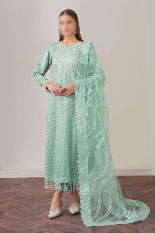 BAROQUE NEW PARTY WEAR DRESS GEZZ-5070