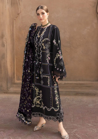 CRIMSON NEW BLACK EMBROIDERED LUXURY LAWN COLLECTION