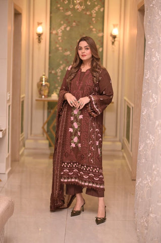 ANEELAS NEW CHICKANKARI LUXURY LAWN COLLECTION