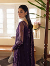 GULAL NEW PURPLE ORGANZA PARTY WEAR DHEZ-232