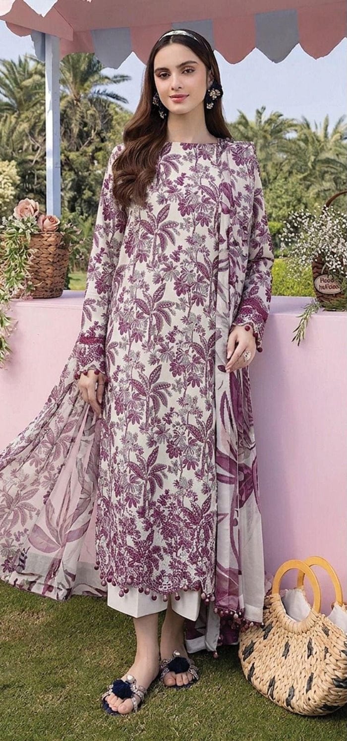 CRIMSON NEW  LUXURY LAWN COLLECTION