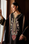 BAROQUE NEW BLACK SHEESHA SILK PARTY WEAR DZZZ-096