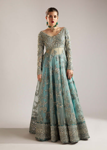 HUSSAIN REHAR NEW ORGANZA BRIDAL MAXI