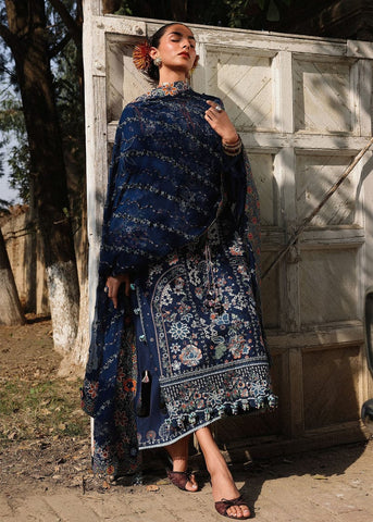 HUSSAIN REHAR EMBROIDERED LUXURY LAWN COLLECTION FZZZ-001