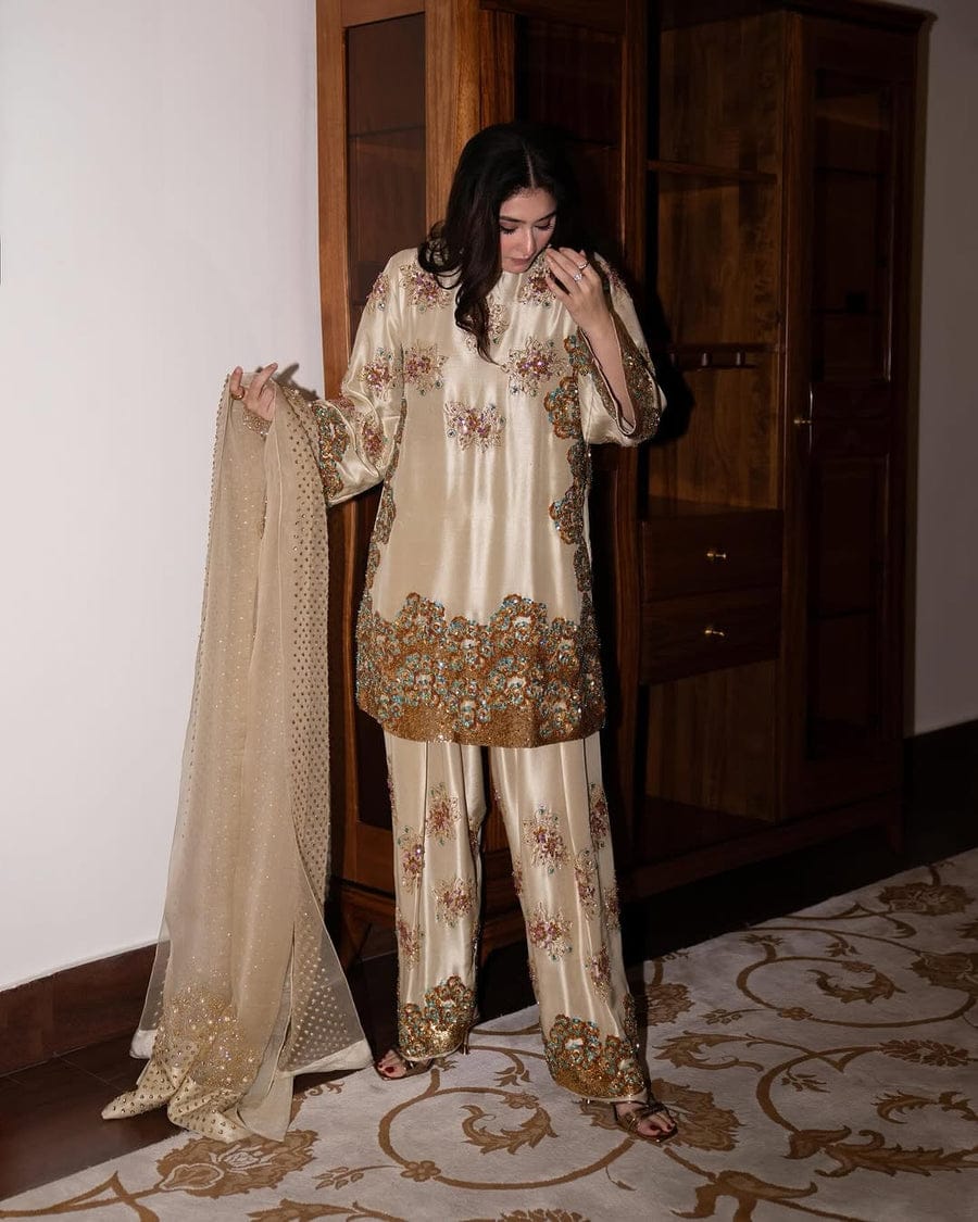 HADIZOUTFIT NEW EXCLUSIVE RAWSILK PARTY WEAR