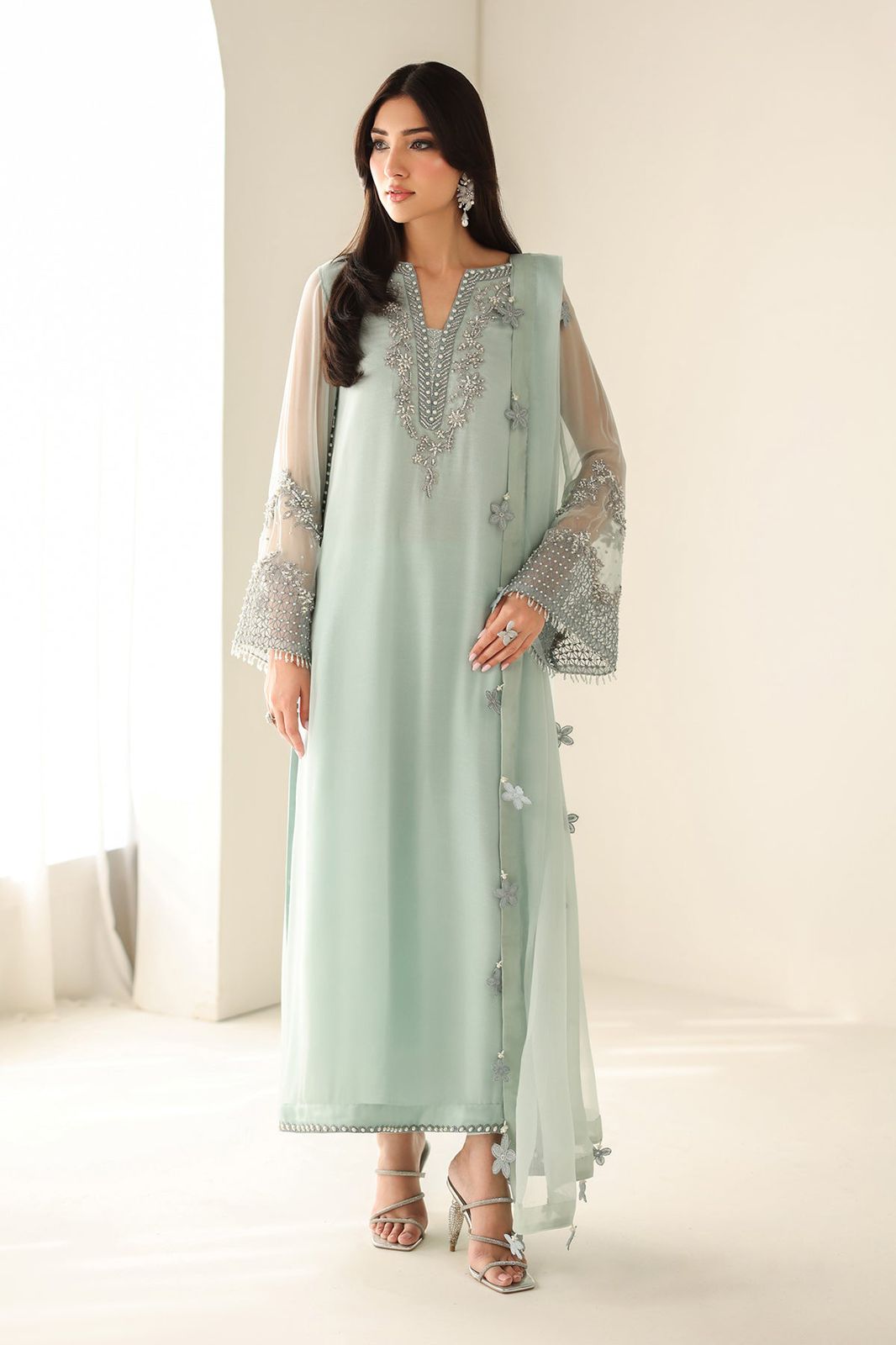 BAROQUE NEW CHIFFON FORMAL WEAR